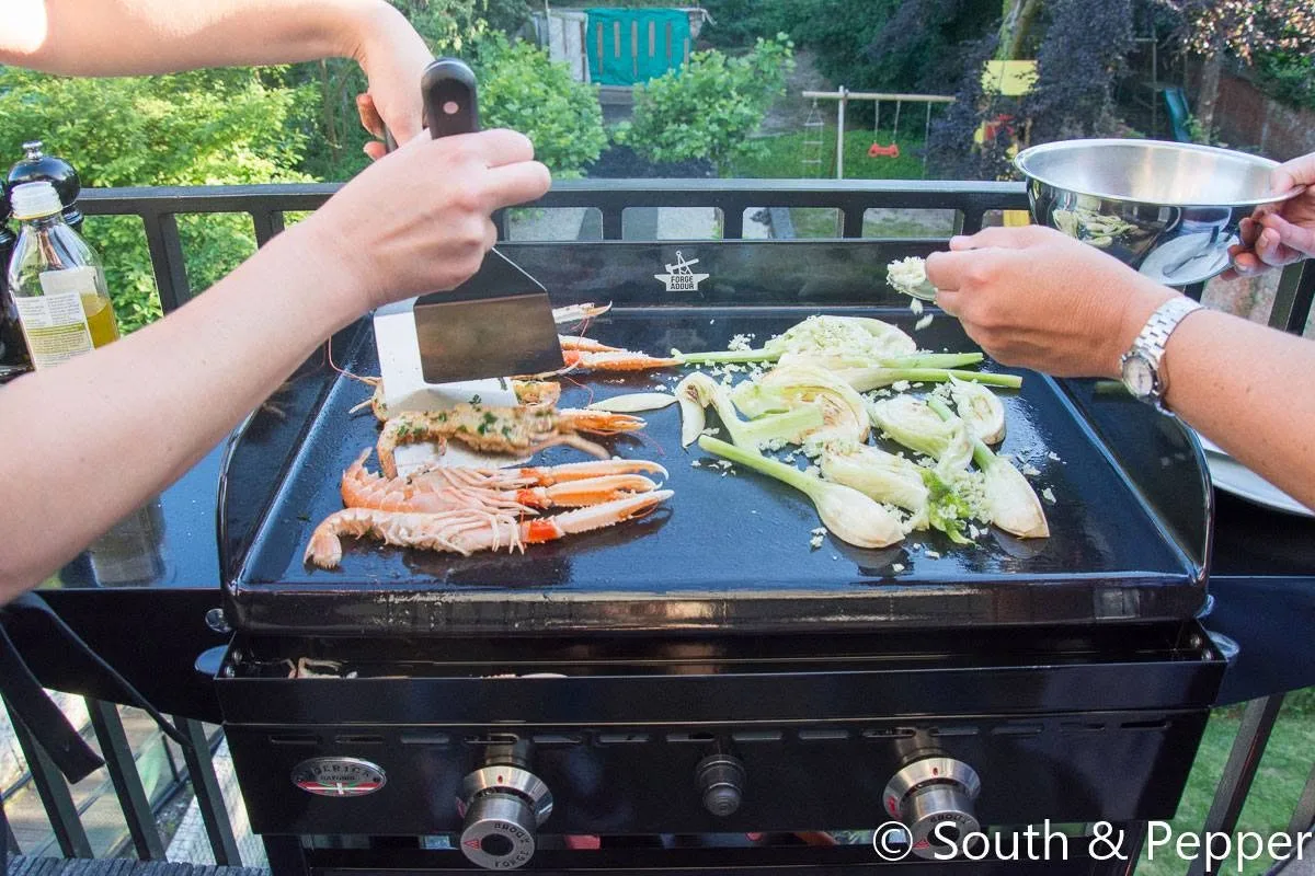 South & Pepper — Kookworkshop op de plancha