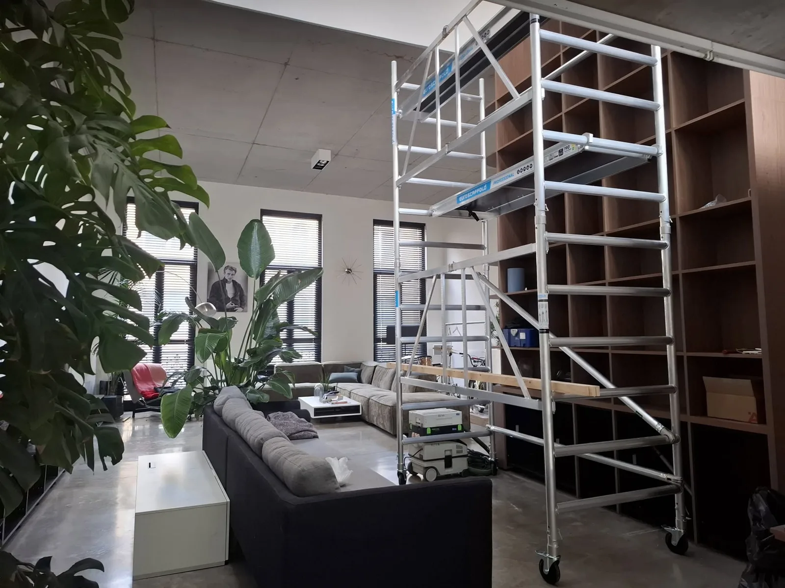Le chantier